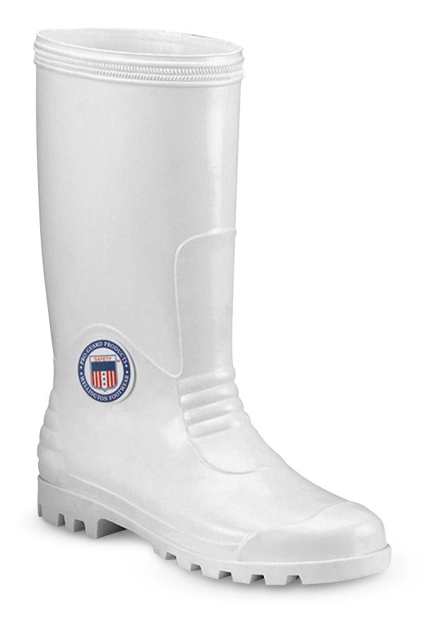 White sales wellington boots