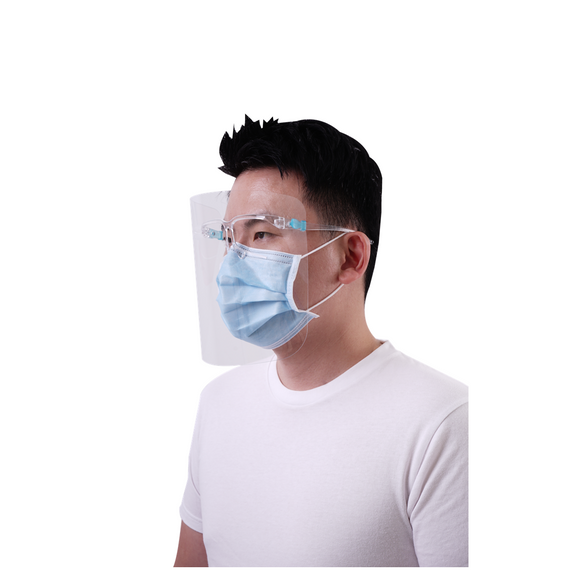 CLEARANCE❗❗❗Economic Face Shield – Protective Isolation Eyewear (10 SET/PACK)