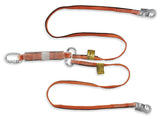 Twin Webbing Lanyard With Energy Absorber