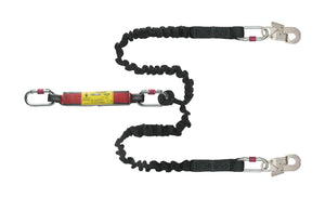 Twin Spring Lanyard with Energy Absorber