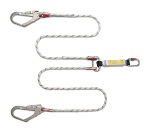 Twin Kernmantle Lanyard with Mini Energy Absorber