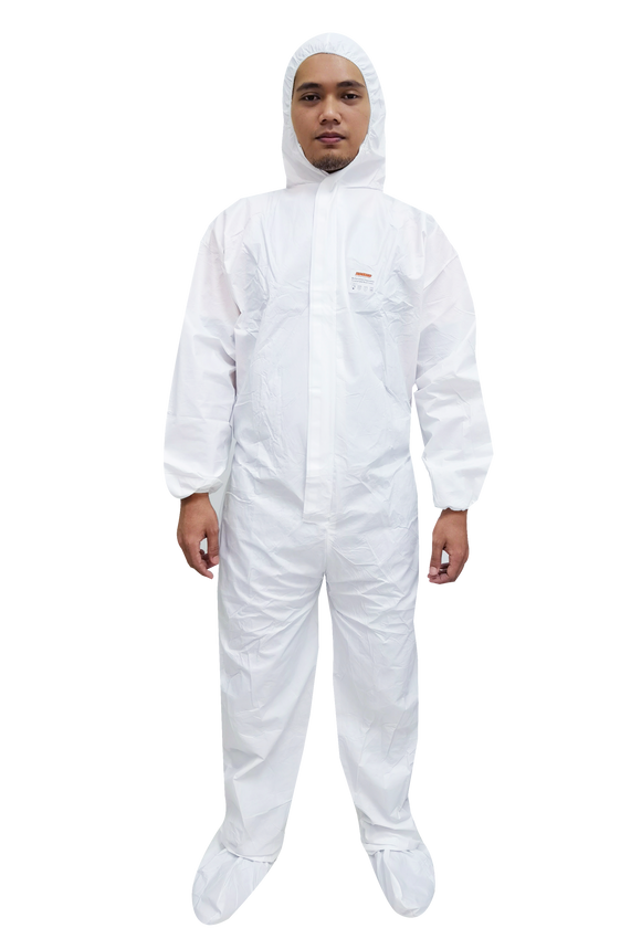 Multipurpose Disposable Coverall with Boot Cover