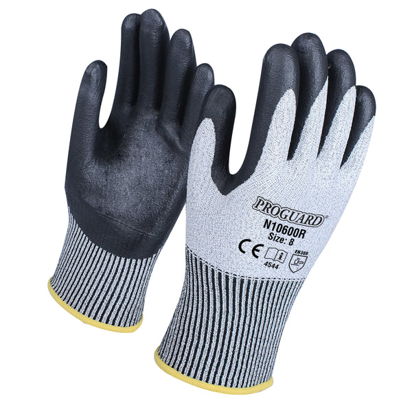 RAZOR X5 Cut Resistant Breathable Nitrile Coated Glove, Hand Protection