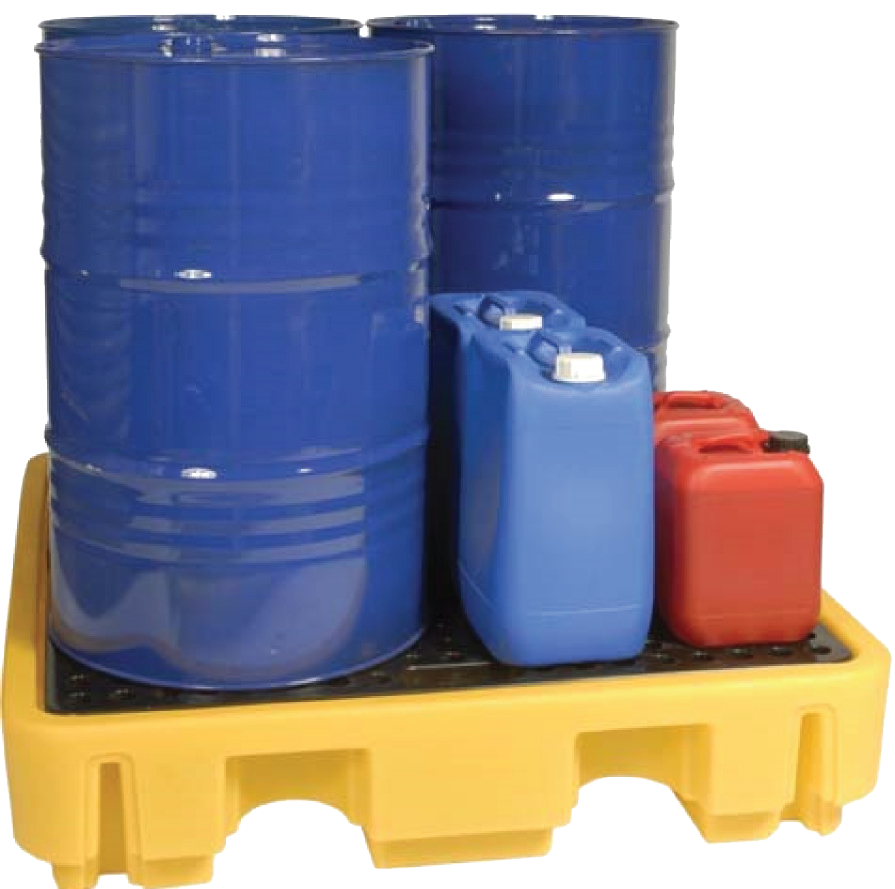 2 and 4 Drum Spill Pallet | Spill Control | Proguard Technologies ...