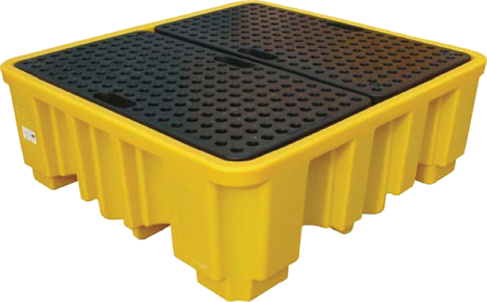 2 and 4 Drum Spill Pallet | Spill Control | Proguard Technologies ...