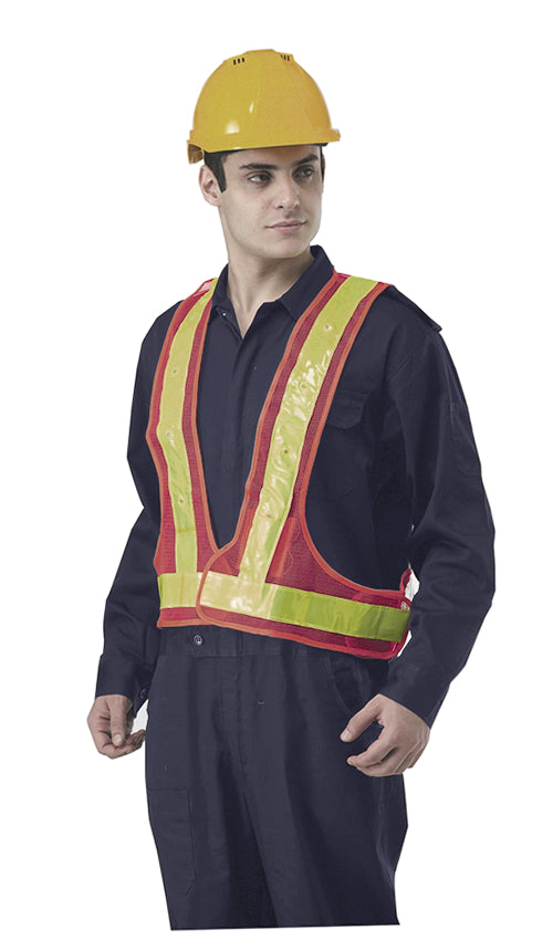 High Visibility LED Safety Vest